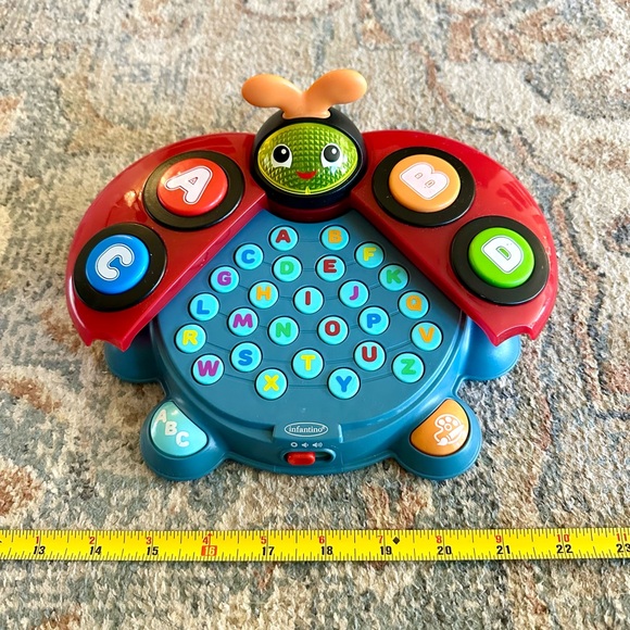 Infantino Alphabet &‎ Colors Learning Beetle Kids Toy - Picture 5 of 7